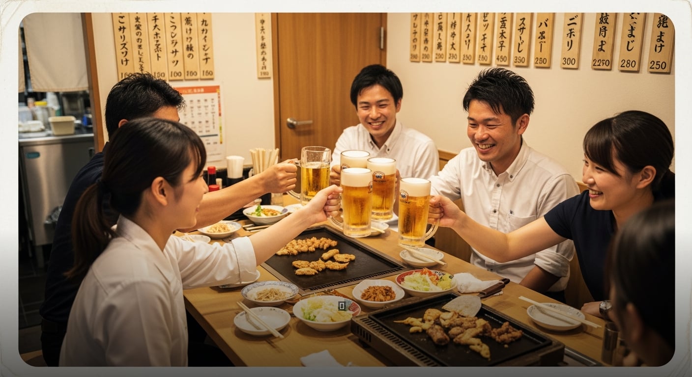 下関市内で気の置けない仲間と飲むなら弘々家の座敷席 | 広島お好み焼き 弘々家(こうこうや)