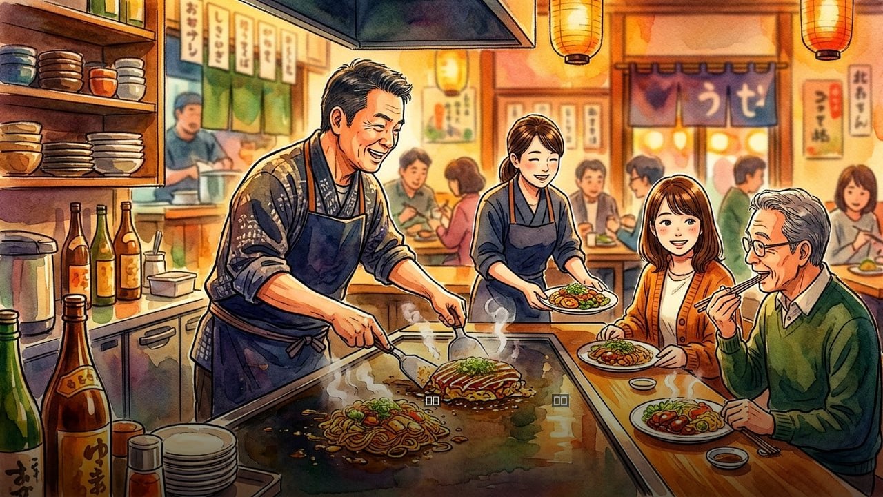 北九州から最短でたどり着ける食べログ百名店はここだった | 広島お好み焼き 弘々家(こうこうや)
