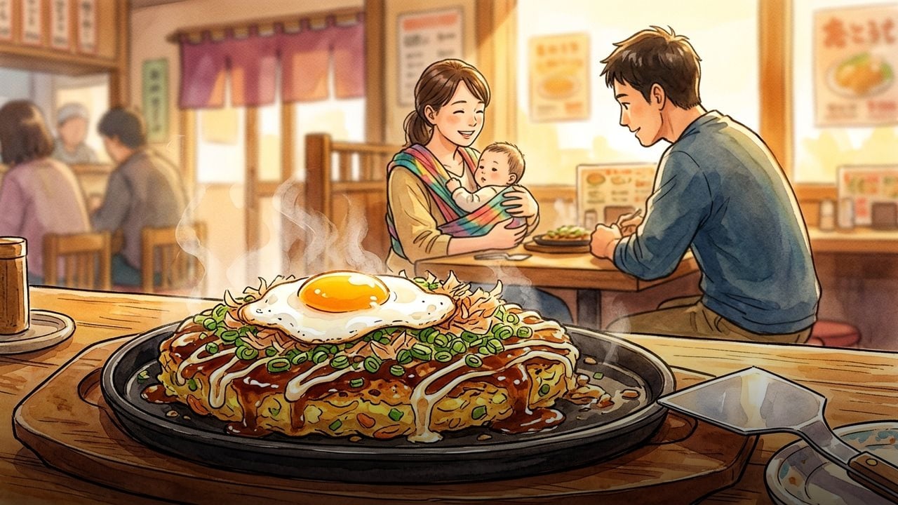 下関で赤ちゃん連れOKのお好み焼き屋を探している方へ | 広島お好み焼き 弘々家(こうこうや)
