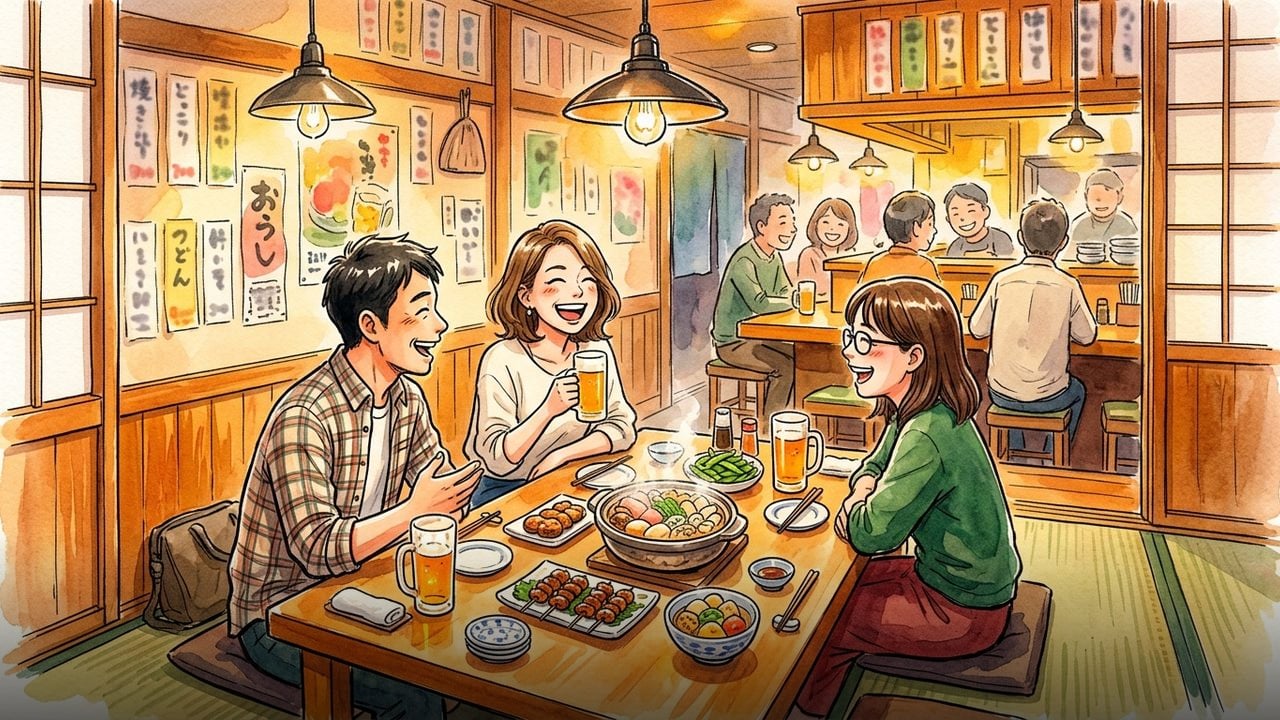 友人との下関飲み会|弘々家の座敷席で過ごした最高の夜 | 広島お好み焼き 弘々家(こうこうや)