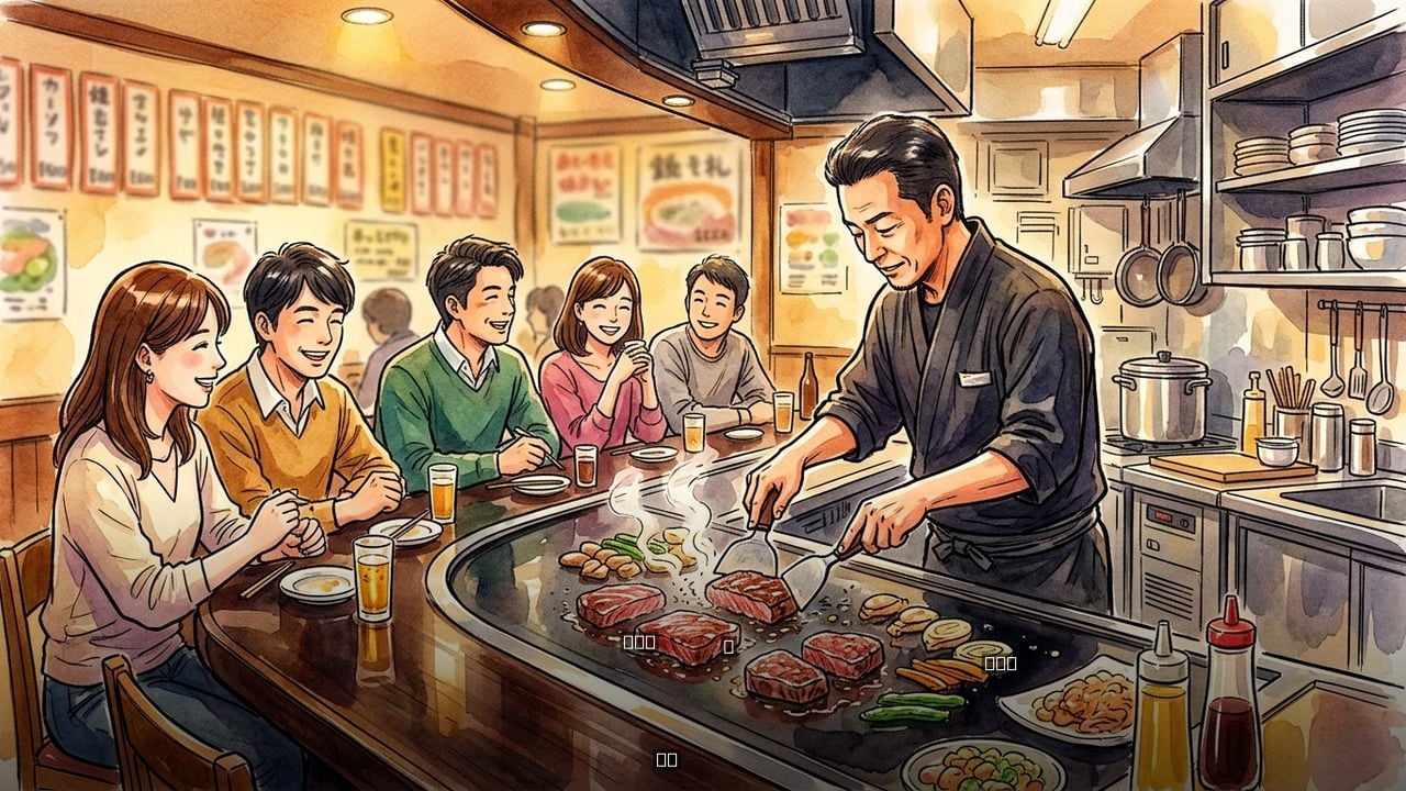 下関市で一番予約が取りにくい鉄板焼き屋はここかもしれない | 広島お好み焼き 弘々家(こうこうや)
