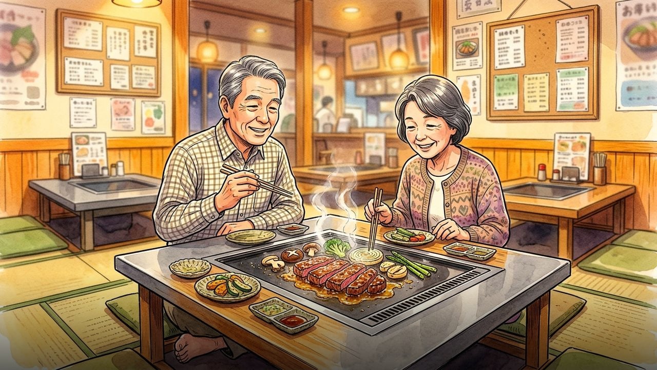 下関でシニアにおすすめのディナー|落ち着いた雰囲気の鉄板焼き | 広島お好み焼き 弘々家(こうこうや)