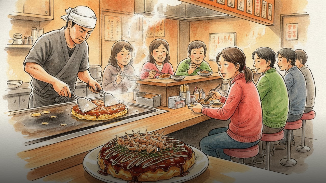 山口県を代表するお好み焼きを下関で食べる旅に出よう | 広島お好み焼き 弘々家(こうこうや)
