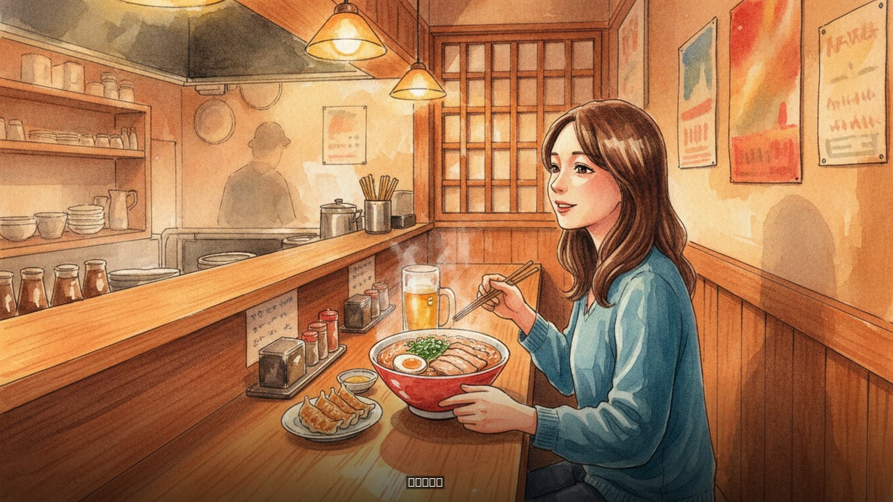 下関一人旅のリアルなグルメ体験|弘々家のカウンター席 | 広島お好み焼き 弘々家(こうこうや)