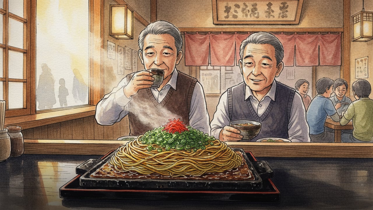 定年後の下関グルメ探訪|32年愛される老舗でのんびりランチ | 広島お好み焼き 弘々家(こうこうや)